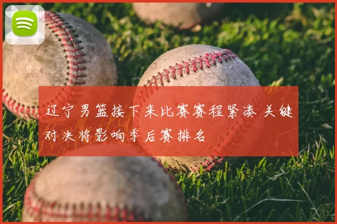 辽宁男篮接下来比赛赛程紧凑 关键对决将影响季后赛排名